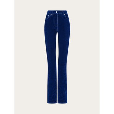 Five Pocket Trouser - Ladies - Dark Teal Blue