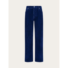 Five Pocket Trousers - Men - Teal Blue