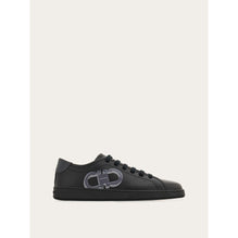 Double Gancini Sneaker - Men - Black/Stromboli Sand