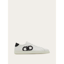Double Gancini Sneaker - Men - Optic White/Black
