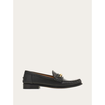 F Buckle Loafer - Ladies - Black
