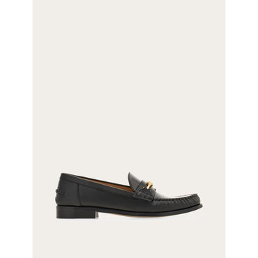 F Buckle Loafer - Ladies - Black