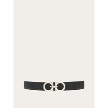 Reversible And Adjustable Gancini Belt - Men - Black/Olive Green