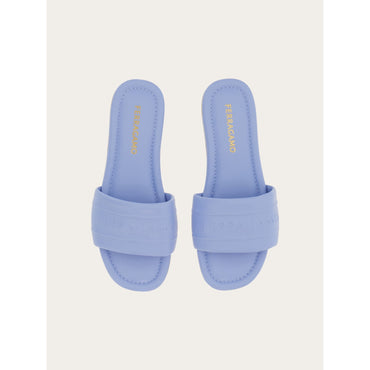 Slide With Logo - Ladies - Sky Blue