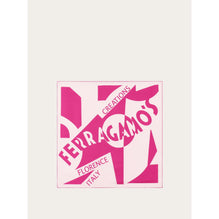 Logo Print Silk Scarf - Ladies - Cotton Candy/Fuchsia