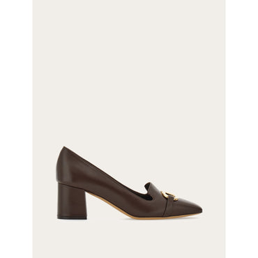 Gancini Ornament Pump - Ladies - Testa Di Moro