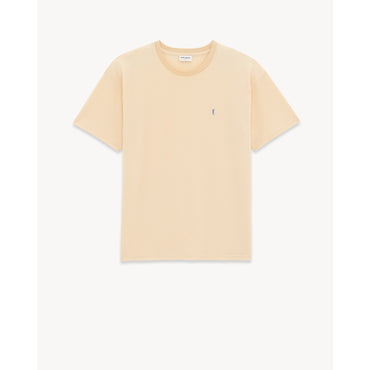 T-Shirt Large Bord Cote Large - Jaune/Bleu