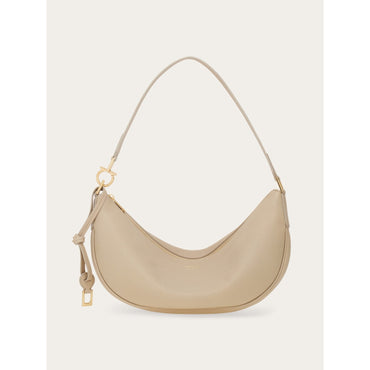 Hobo Bag (M) - Ladies - Stone