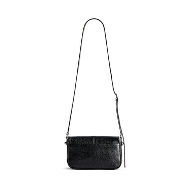 Le Cagole Men Flap Bag Mini - Black