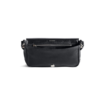 Le Cagole Men Flap Bag Mini - Black