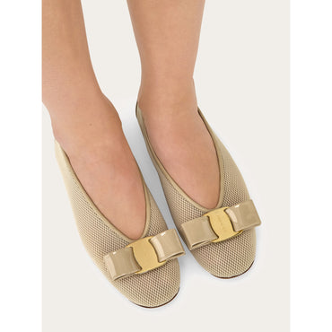 Vara Bow Ballet Flat - Ladies - Stone
