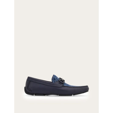 Driver With Gancini Ornament - Men - Navy Blue