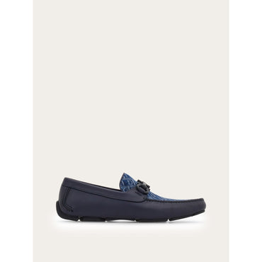Driver With Gancini Ornament - Men - Navy Blue