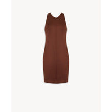 Robe Duchesse Stretch - Marron