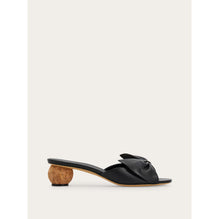 Soft Bow Slide - Ladies - Black