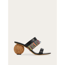 Fringed Sandal - Ladies - Black