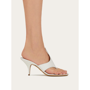 Sandal With Graphic Detail - Ladies - Optic White