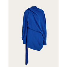 Asymmetric Mini Dress - Ladies - Klein Blue