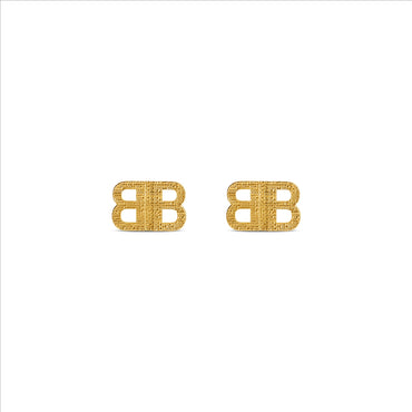 BB 2.0 Textured XS Earrings P - Gold