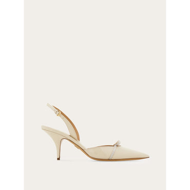 Bridal - Slingback With Mini Bow - Ladies - Mascarpone