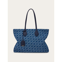 Ferragamo Monogram Star-Shaped Tote Bag (L) - Ladies - Denim