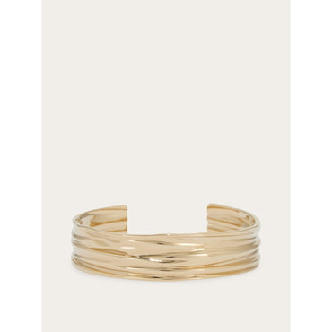 Draped Bangle - Size L - Ladies - Gold