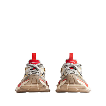 Cargo Suede/Mesh/W - Beige/Grey/Red
