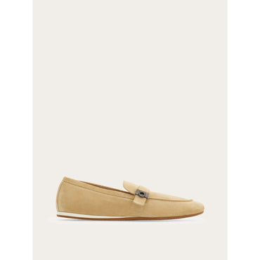 Hug Buckle Loafer - Men - Ecru