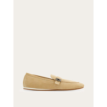 Hug Buckle Loafer - Men - Ecru