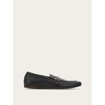 Hug Buckle Loafer - Men - Black