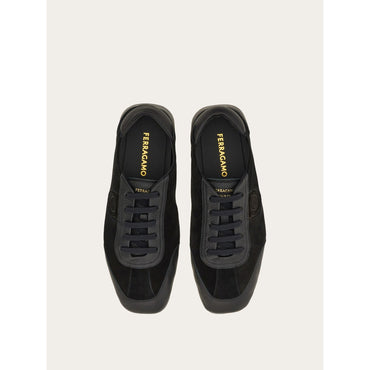 Lace-Up Driver - Men - Black