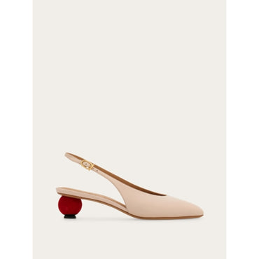 Spherical Heel Slingback Pump - Ladies - Ballet Pink