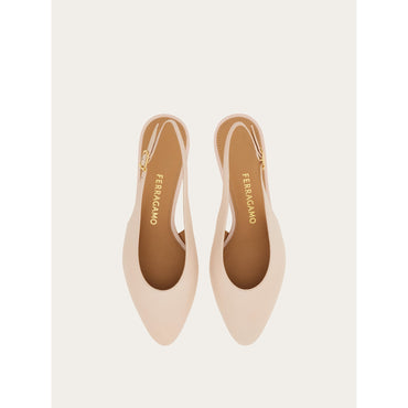 Spherical Heel Slingback Pump - Ladies - Ballet Pink