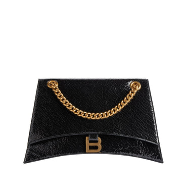 Crush Chain Bag M - Black