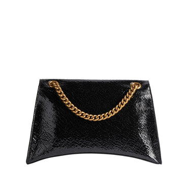 Crush Chain Bag M - Black