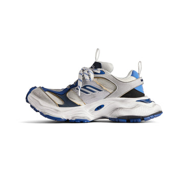 Cargo Reduced Suede/Mesh - Grey/White/Blue