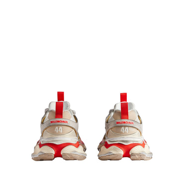 Cargo Reduced Suede/Mesh/W - Beige/Grey/Red