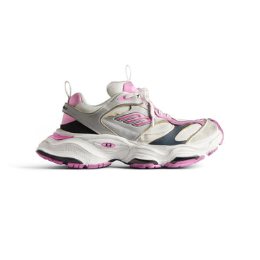 Cargo Reduced Suede/Mesh - Grey/White/Pink