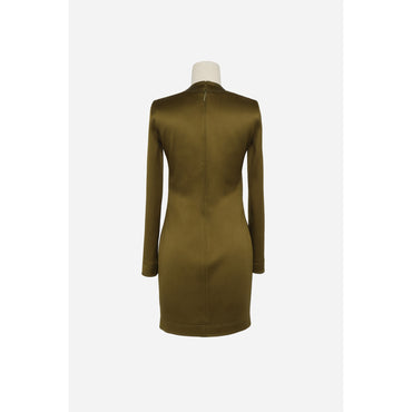 Robe Duchesse Stretch - Vert Kaki