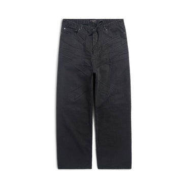 Oversized Baggy Pants - Lightweight Black