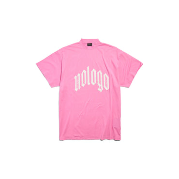 Oversized T-Shirt - Light Pink/White