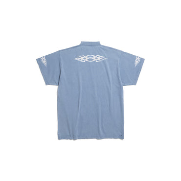 Oversized T-Shirt - Washed Out Blue