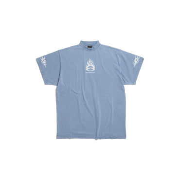Oversized T-Shirt - Washed Out Blue