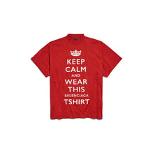 Oversized T-Shirt - Red/White