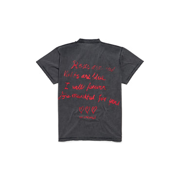 Oversized T-Shirt - Super Faded Wash Blk
