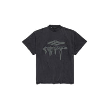 Oversized T-Shirt - Faded Wash Blck/Anth