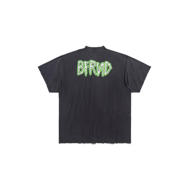 Inside Out T-Shirt - Faded Black/W