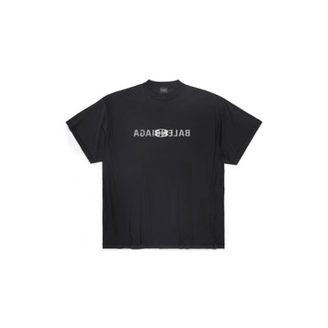 Inside Out T-Shirt - Faded Black/White