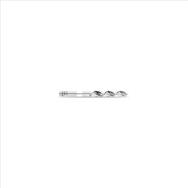 City Drill Earring P - Silver