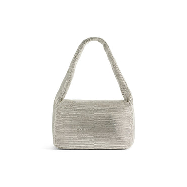 Monaco Sling Bag S - Smoke Grey + Strass